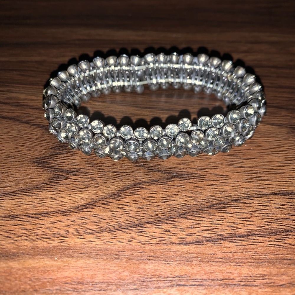 Silver Stretch Bracelet